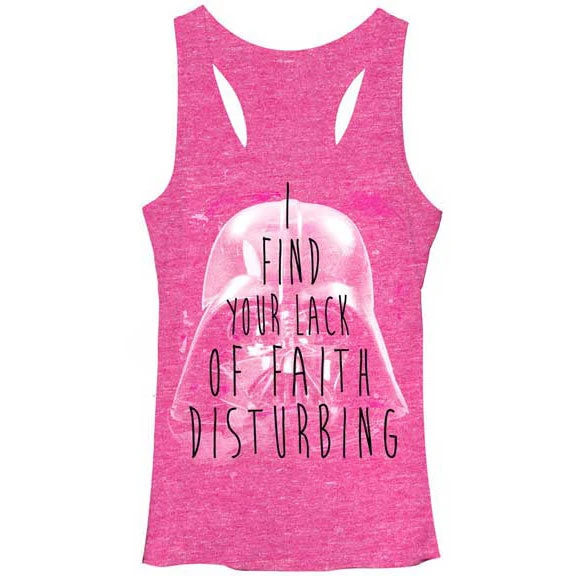 STAR WARS Most Disturbing Womens Tank 3 STAR WARS Most Disturbing Womens Tank