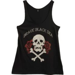 Skull Roses Womens Tank