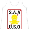 Saauso Logo Anime Womens Tank 2 Saauso Logo Anime Womens Tank -Deals Modanist Store 322074F