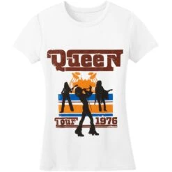 Queen 1976 Tour Silhouettes Junior Top