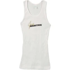Classic Logo White Junior Tank Top Womens Tank
