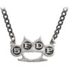 Knuckle Duster Pendant Necklace -Deals Modanist Store 399830F