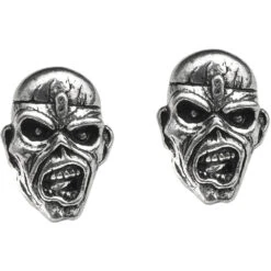 Iron Maiden Piece Of Mind Studs Earrings
