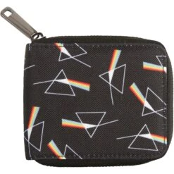 Pink Floyd Darkside Repeat Zip Wallet Girls Wallet