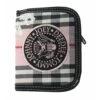 Pink Plaid Seal Emblem Patch Zipper Womens Wallet Girls Wallet 2 Pink Plaid Seal Emblem Patch Zipper Womens Wallet Girls Wallet -Deals Modanist Store 436731F