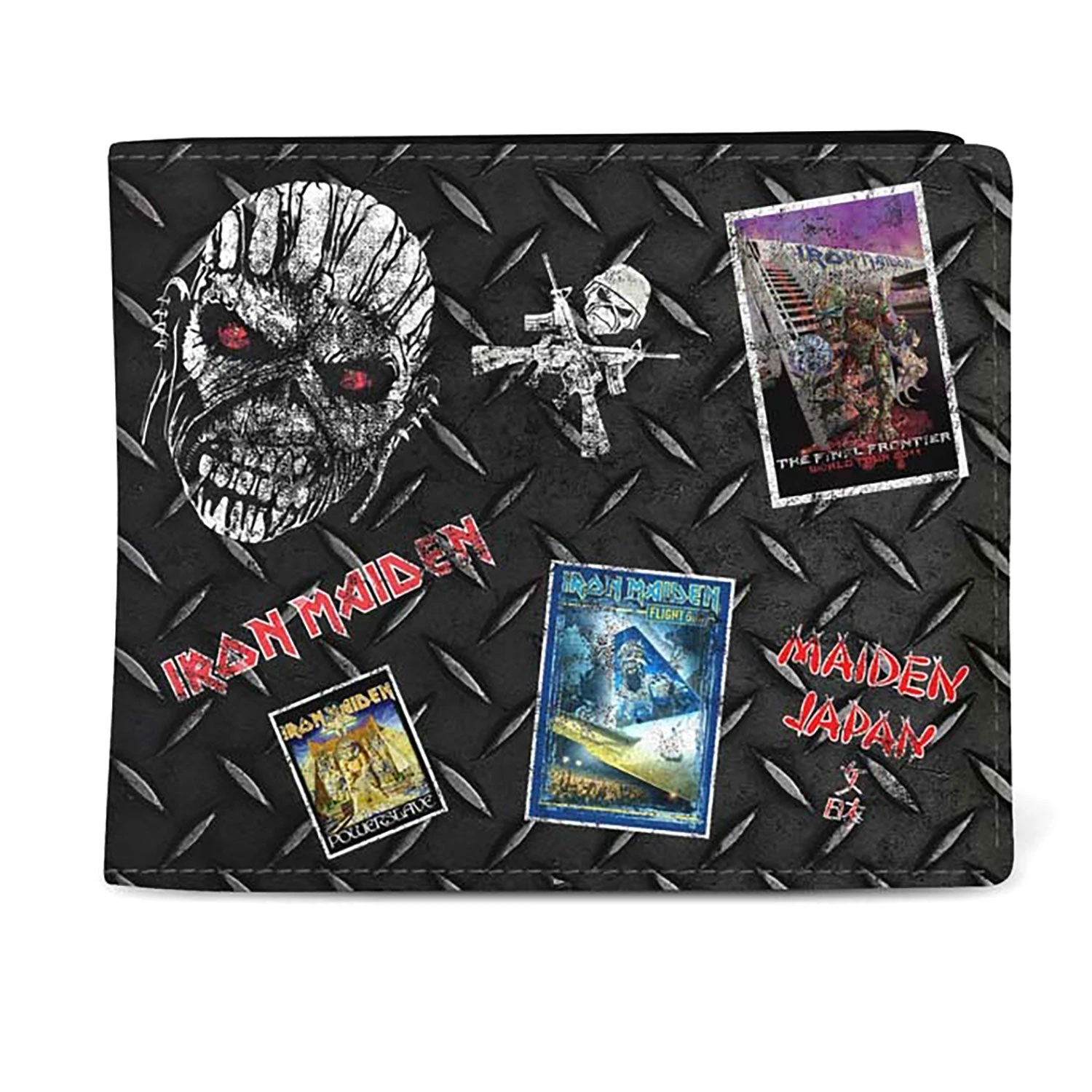 Iron Maiden Tour Premium Wallet Bi-Fold Wallet 3 Iron Maiden Tour Premium Wallet Bi-Fold Wallet