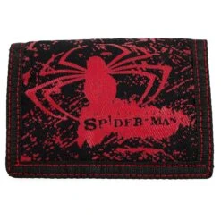 Spider-Man Red Spider Nylon Wallet Tri-Fold Wallet
