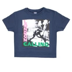 London Calling Ladies Crop Top Junior Top