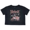 Slipknot Band Frame Ladies Crop Top Junior Top -Deals Modanist Store 444962F