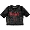 Slipknot Logo (Back Print) Ladies Mesh Crop Top Junior Top 2 Slipknot Logo (Back Print) Ladies Mesh Crop Top Junior Top -Deals Modanist Store 449707F