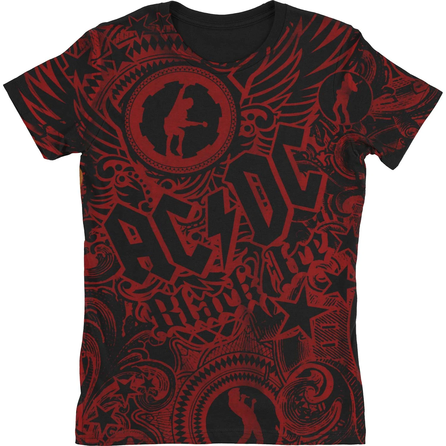 AC/DC Girls Got Rhythm Juniors Long Length Junior Top 3 AC/DC Girls Got Rhythm Juniors Long Length Junior Top